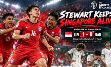 Harhys Stewart Keeps Singapore Alive as Bangladesh’s 1-0 Defeat Ends Their FIFA ASEAN Cup Final Hopes