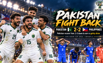 Pakistan Roar Back From 2-0 Down to Hold Philippines in FIFA ASEAN Cup Thriller