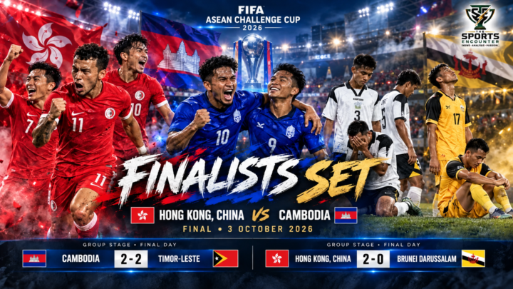 Hong Kong Stay Perfect as Cambodia Survive Timor-Leste Scare to Set Up FIFA ASEAN Challenge Cup Final