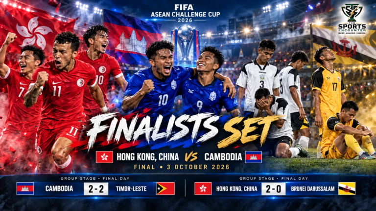 Hong Kong Stay Perfect as Cambodia Survive Timor-Leste Scare to Set Up FIFA ASEAN Challenge Cup Final