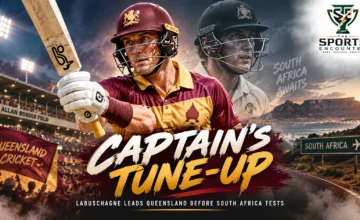 Marnus Labuschagne captains Queensland ahead of Australia’s 2026 Test tour of South Africa as pressure grows around his Test No. 3 position.