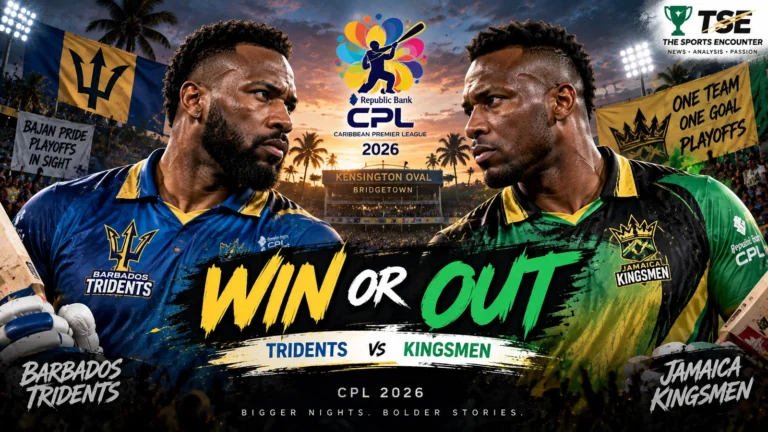 Barbados Tridents vs Jamaica Kingsmen in CPL 2026