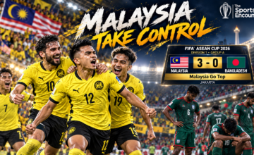Arif Aiman Sends Malaysia Top as Bangladesh Lose Control in 3-0 FIFA ASEAN Cup Opener