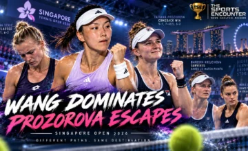 Wang Xinyu, Tatiana Prozorova, Barbora Krejcikova and Maria Sakkari headline the standout performances and major turning points from Singapore Open Day 2.