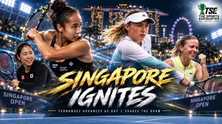 Leylah Fernandez, Maja Chwalinska, Aliaksandra Sasnovich and Nao Hibino headline the opening day of the 2026 Singapore Tennis Open.