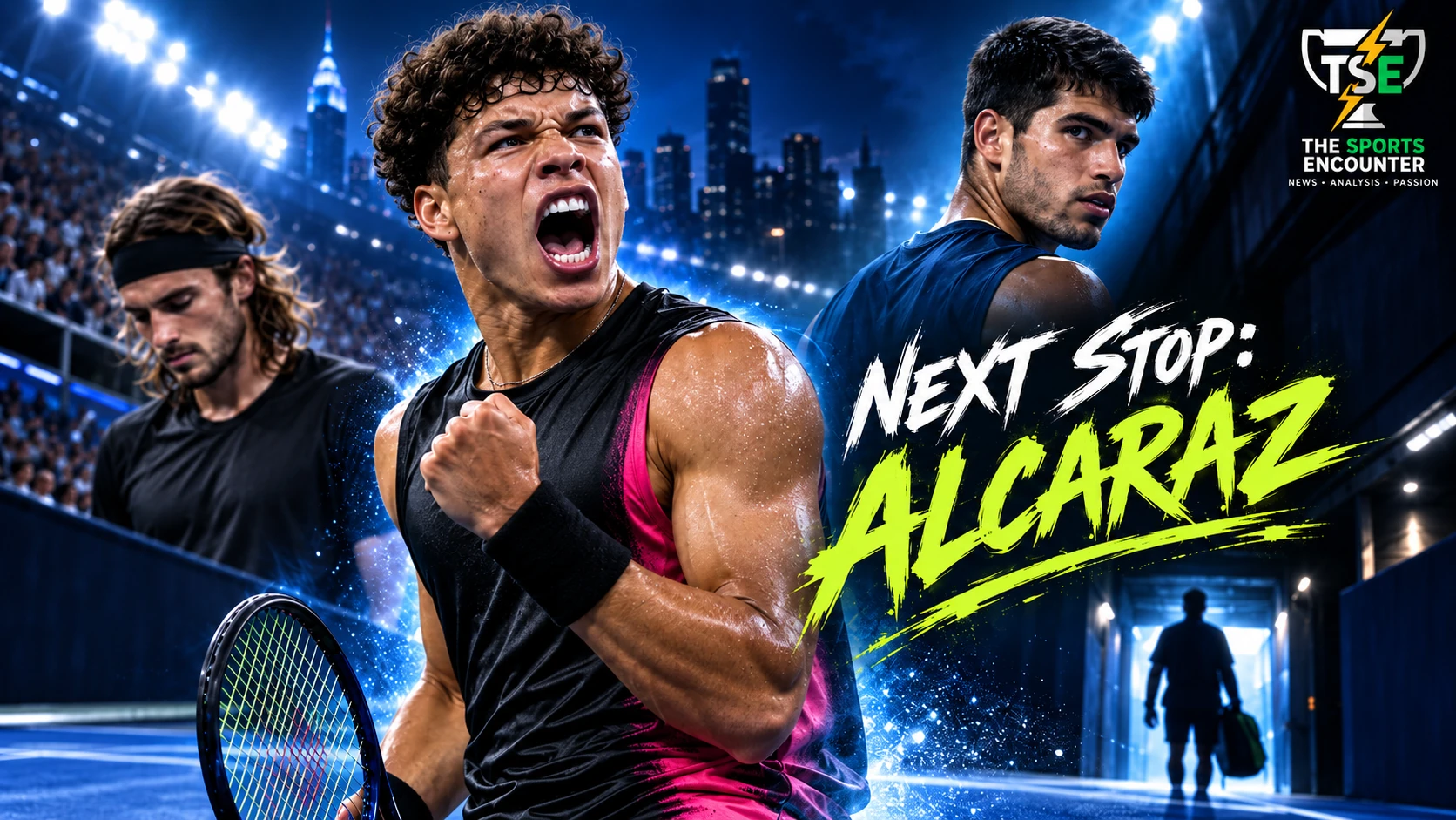 Ben Shelton, Carlos Alcaraz, Stefanos Tsitsipas, US Open 2026, Tennis