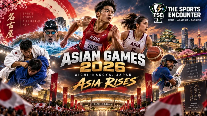 Athletes representing China, Japan, India and other Asian nations gather around the Aichi-Nagoya 2026 Asian Games stage in Japan ahead of 43 sports and 469 medal events.