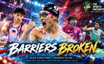 Shin Ohashi, Carlos Yulo and Japanese and Indonesian athletes celebrate major breakthroughs during Thursday's action at the Aichi-Nagoya 2026 Asian Games.