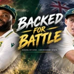Temba Bavuma and Marnus Labuschagne feature in a South Africa versus Australia cricket graphic highlighting the ODI and Test squad decisions for the 2026 series.