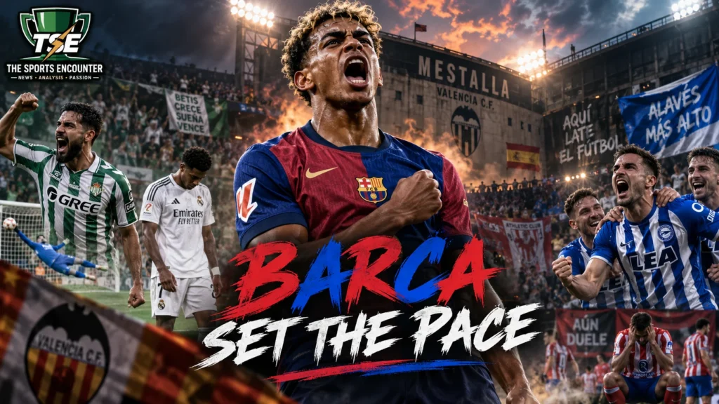 Barcelona, Real Madrid, Real Betis and Alavés feature in a dramatic La Liga Matchday 4 scene after a weekend of major results and early table changes.