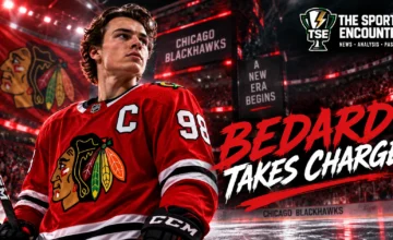 Connor Bedard wears the Chicago Blackhawks captain's C as the 21-year-old takes leadership of the franchise ahead of the 2026-27 NHL season.