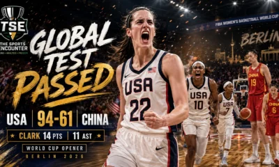 Caitlin Clark leads Team USA against China in the 2026 FIBA Women’s Basketball World Cup opener in Berlin, recording 14 points and 11 assists in a 94-61 victory.