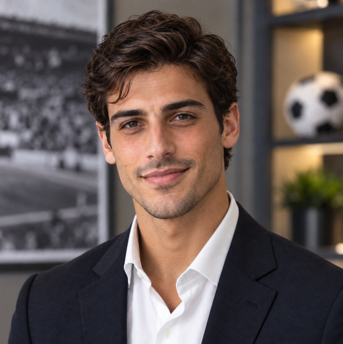Fabio Santrolli professional headshot at The Sports Encounter