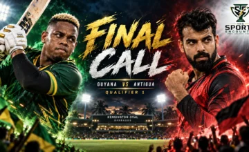 Guyana Amazon Warriors and Antigua and Barbuda Falcons prepare for CPL 2026 Qualifier 1 at Kensington Oval after splitting their two league-stage meetings.