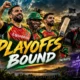Guyana Amazon Warriors celebrate a seven-wicket win over St Kitts and Nevis Patriots to remain unbeaten at 6-0 and secure a CPL 2026 playoff place.