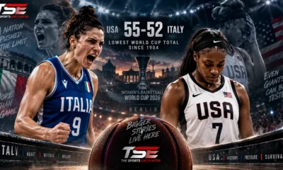 Team USA battle Italy in a tense FIBA Women’s Basketball World Cup 2026 game in Berlin, where the Americans escaped 55-52 after being held to their lowest World Cup total since 1984.