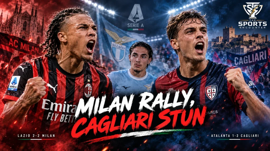 Diego Moreira, Daniel Maldini and Serie A players feature in a Saturday Matchday 4 wrap after Milan drew Lazio 2-2 and Cagliari beat Atalanta 2-1.