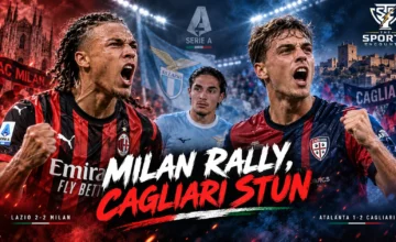 Diego Moreira, Daniel Maldini and Serie A players feature in a Saturday Matchday 4 wrap after Milan drew Lazio 2-2 and Cagliari beat Atalanta 2-1.