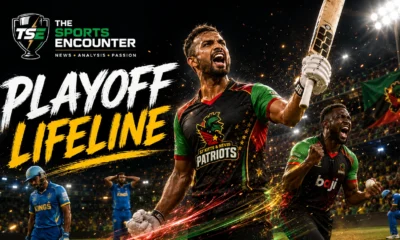 Dasun Shanaka celebrates his record-breaking 121 for St Kitts and Nevis Patriots against Saint Lucia Kings in CPL 2026 Match 25 as the Patriots strengthen their playoff hopes.