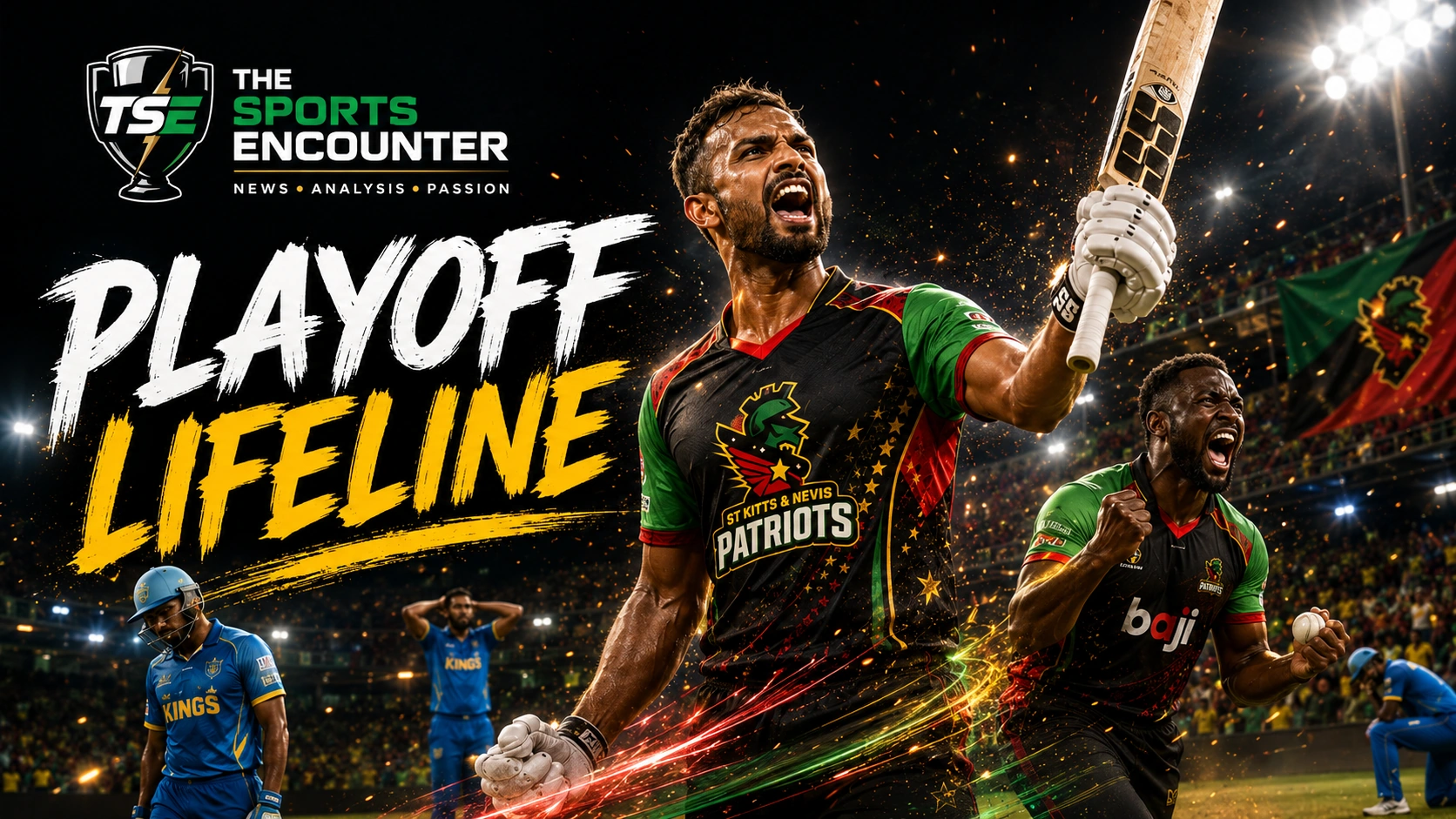 Dasun Shanaka celebrates his record-breaking 121 for St Kitts and Nevis Patriots against Saint Lucia Kings in CPL 2026 Match 25 as the Patriots strengthen their playoff hopes.