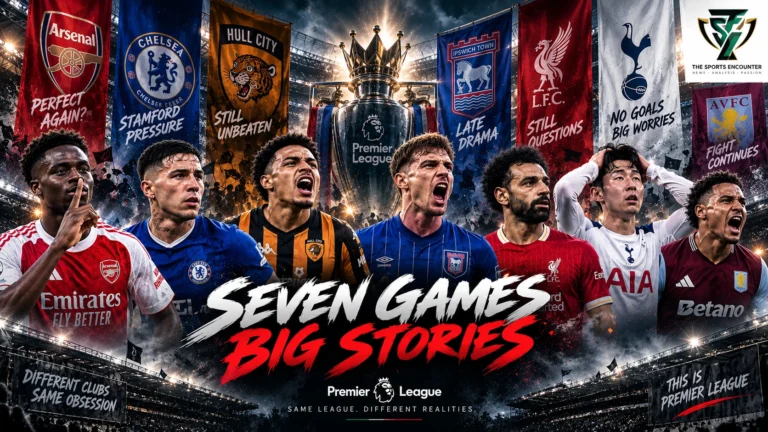 Premier League seven games and key storylines