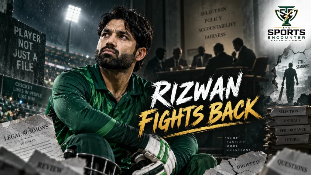 Mohammad Rizwan stands under scrutiny as PCB and legal documents frame an analysis of Pakistan cricket's long-running player-management controversies.