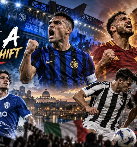 Serie A players in action as Inter and Roma stay perfect, Juventus and AC Milan draw, and Como continue their unbeaten start.