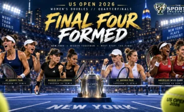 Katerina Siniakova, Taylor Townsend and other leading teams compete in the 2026 US Open women’s doubles quarterfinals as the semifinal field is confirmed in New York.