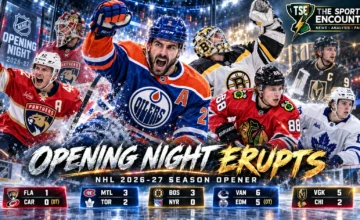 Evan Bouchard, Gustav Forsling, Gavin McKenna, Jeremy Swayman and Patrick Kane represent the biggest stories from NHL opening night 2026.