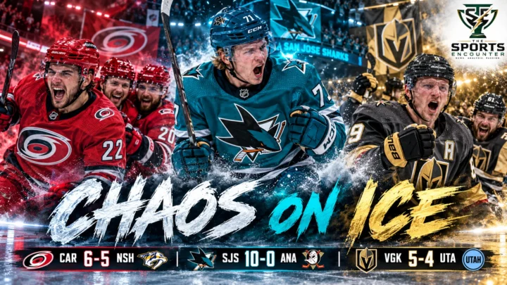 Logan Stankoven, Ivar Stenberg and Jack Eichel headline the September 24, 2026 NHL preseason as Carolina rallies from 5-1 down, San Jose wins 10-0 and Vegas escapes in overtime.