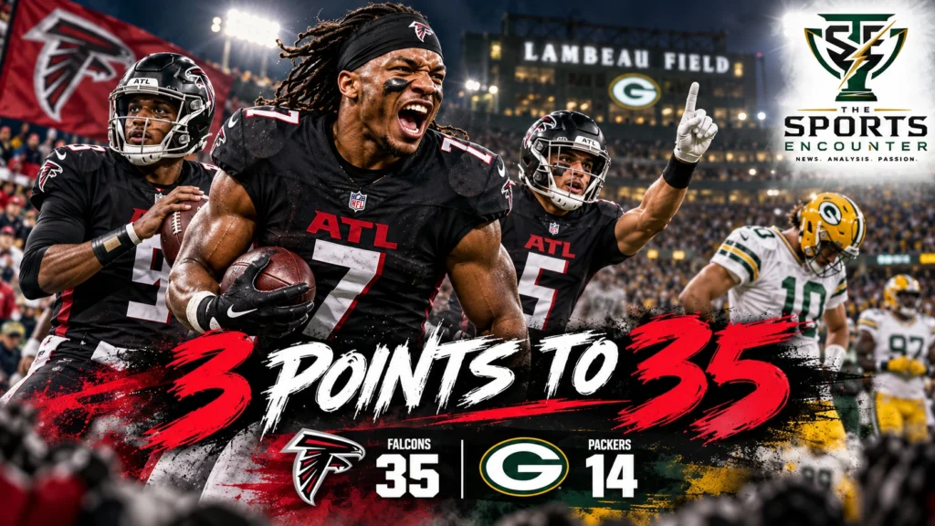 Bijan Robinson and Michael Penix Jr. lead the Atlanta Falcons during their 35-14 NFL Week 3 victory over the Green Bay Packers at Lambeau Field.
