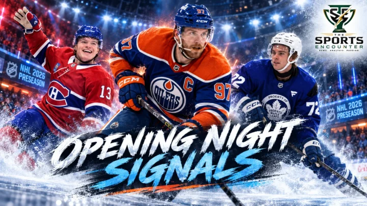 Cole Caufield, Connor McDavid, Gavin McKenna and opening-night NHL preseason standouts featured after seven games launched the 2026-27 exhibition schedule.
