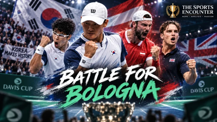 South Korea and Austria celebrate reaching the 2026 Davis Cup Final 8 as Great Britain, the United States and other nations battle through qualifying ties.