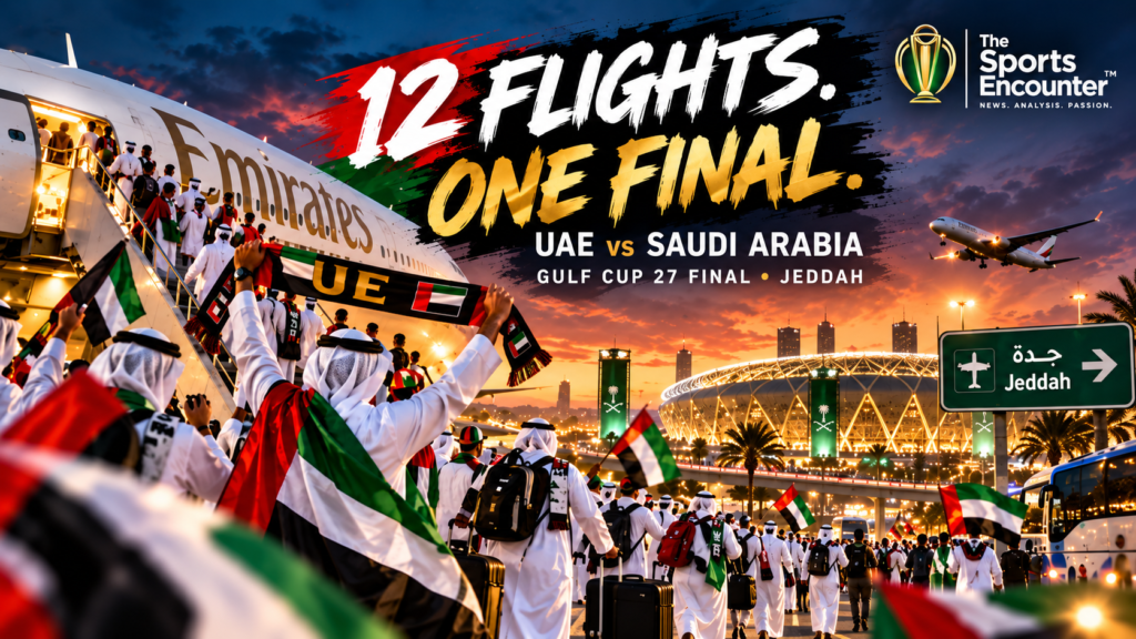 Gulf Cup 27 Final: UAE Double Fan Flights to 12 as Jeddah Braces for Saudi Arabia Showdown