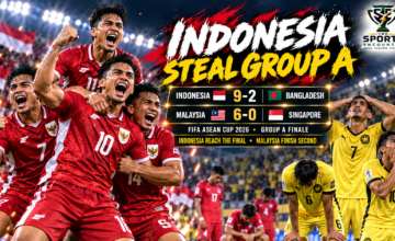 Indonesia Score Twice at the Death to Steal Group A as Malaysia’s 6-0 Singapore Rout Still Falls Short