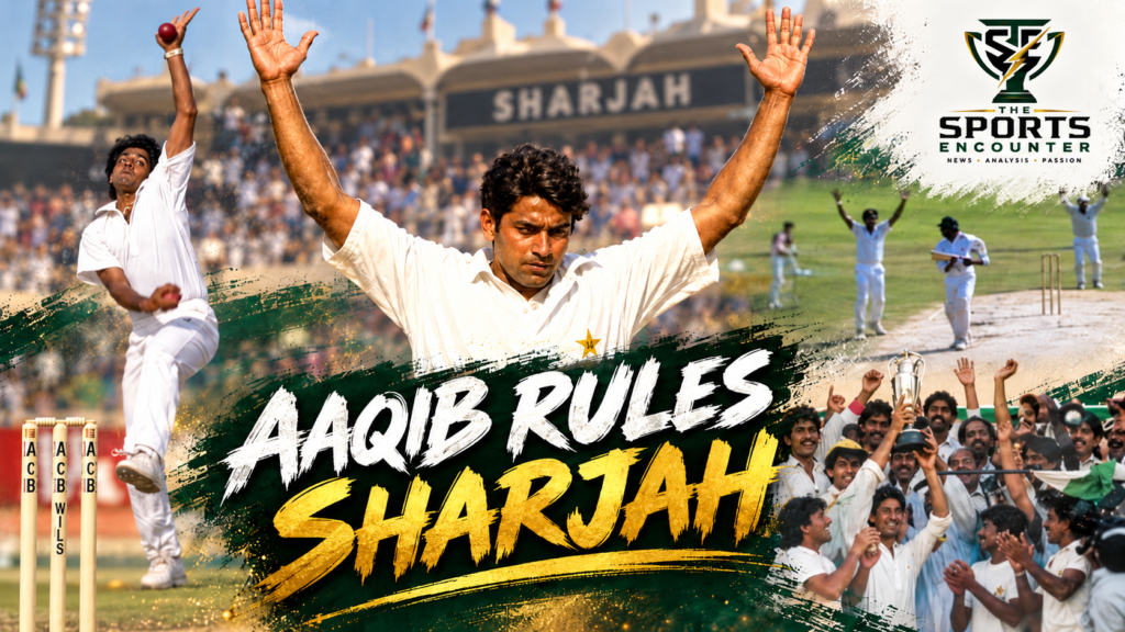 A Celebration of 5000 ODIs Match 68: Aaqib Javed Takes 7/37, Three Indian Stars Fall in Three Balls as Pakistan Rule Sharjah