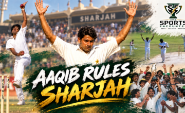 A Celebration of 5000 ODIs Match 68: Aaqib Javed Takes 7/37, Three Indian Stars Fall in Three Balls as Pakistan Rule Sharjah