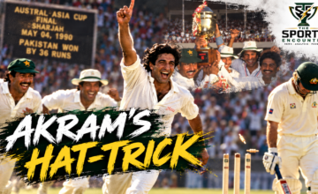 A Celebration of 5000 ODIs Match 67: Wasim Akram's Hat-Trick Seals Pakistan's Sharjah Triumph After Australia Threaten 267 Chase