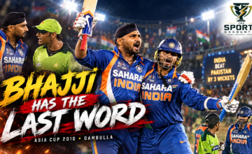 A Celebration of 5000 ODIs Match 55: Shoaib Akhtar Riles Harbhajan, but India's No. 8 Has the Last Laugh With a Six Against Pakistan
