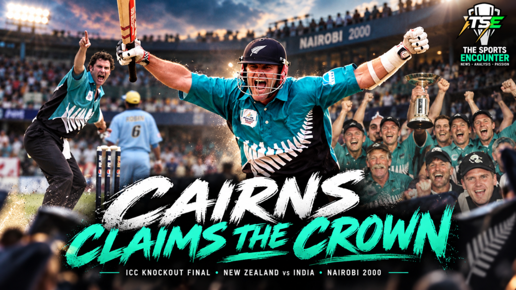 A Celebration of 5000 ODIs Match 50: Chris Cairns Breaks India's Grip on the 2000 ICC KnockOut Final to Deliver New Zealand's First Major Title