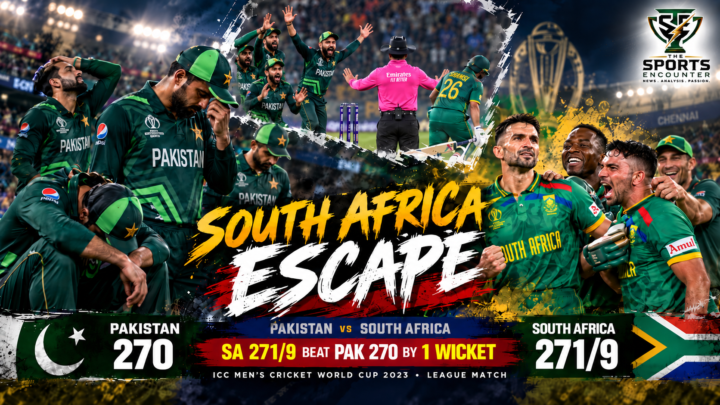 A Celebration of 5000 ODIs Match 40: Maharaj Saves South Africa After Pakistan Turn 271 Into a One-Wicket World Cup Trap