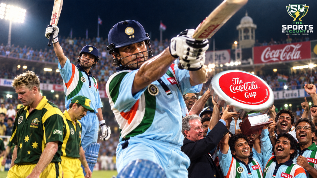 A Celebration of 5000 ODIs Match 49: Tendulkar Turns the Desert Storm Into a Birthday Title Against Australia