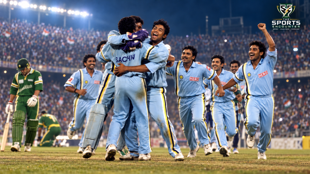 A Celebration of 5000 ODIs Match 65: South Africa Need Six, Tendulkar Concedes Three as India Steal the 1993 Hero Cup Semifinal