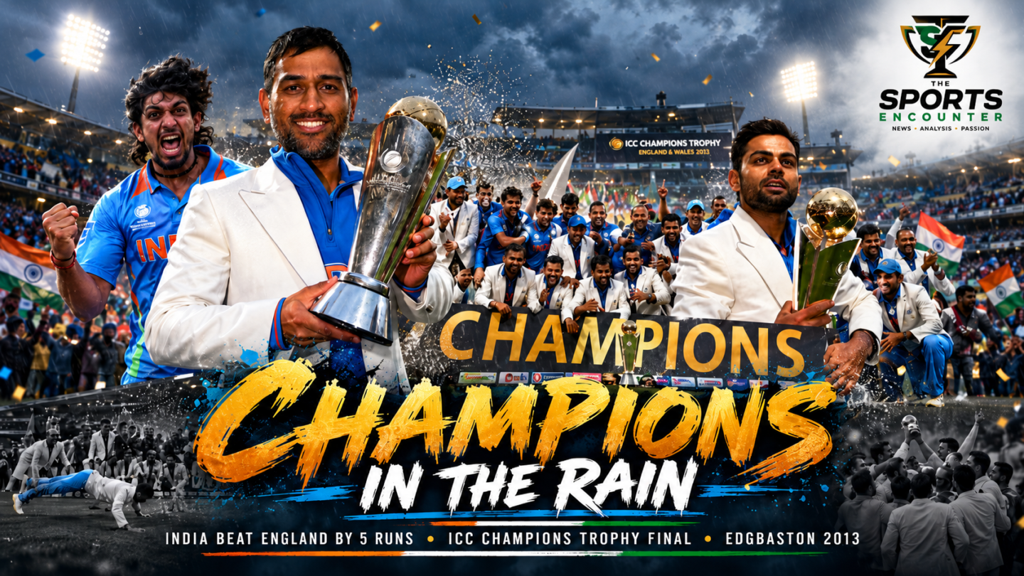 A Celebration of 5000 ODIs Match 59: England Need 20 From 16, but Ishant and Jadeja Steal the 2013 Champions Trophy