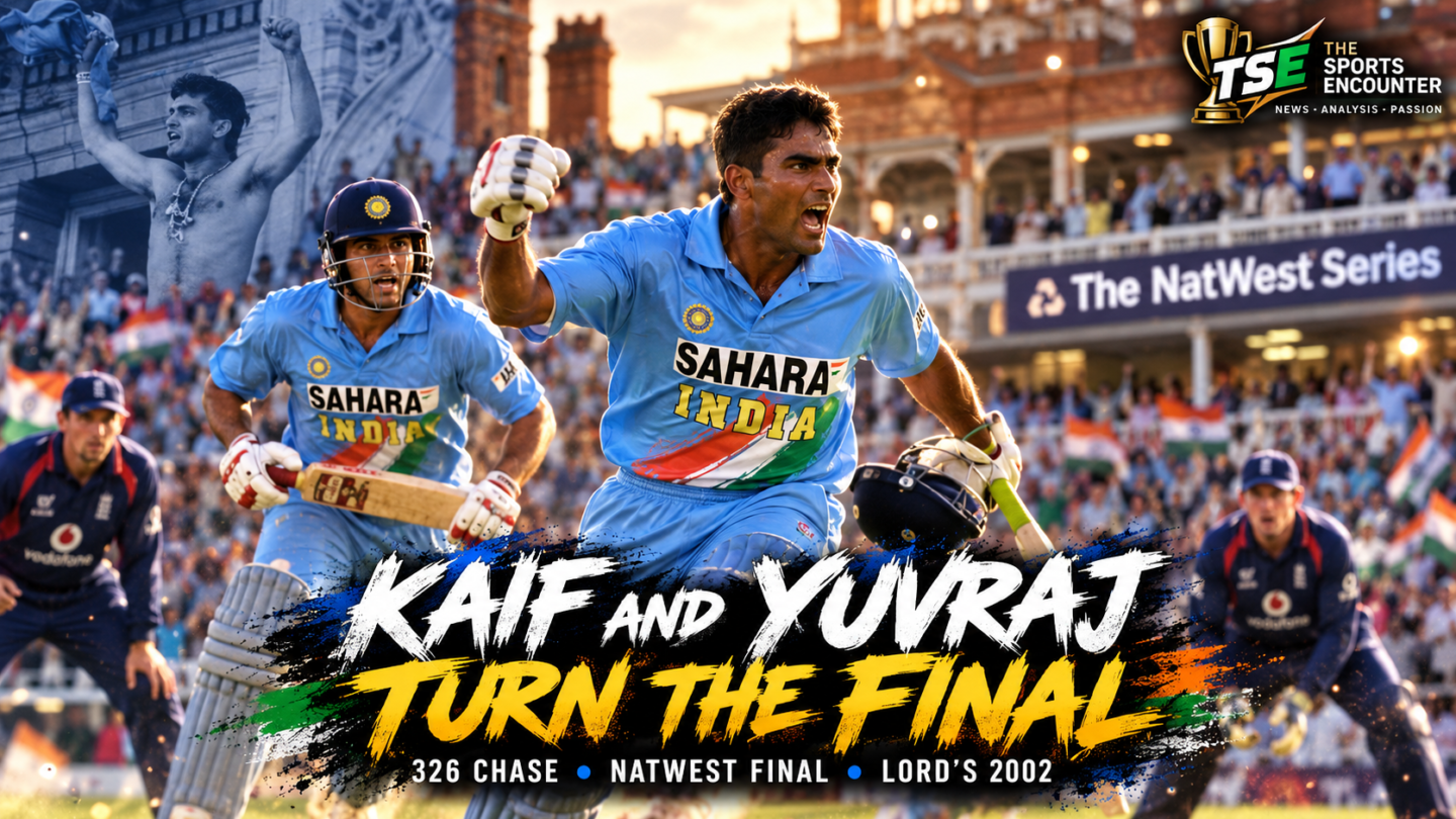 A Celebration of 5000 ODIs Match 51: India Collapse to 146 for 5 Before Kaif and Yuvraj Steal the 2002 NatWest Final From England