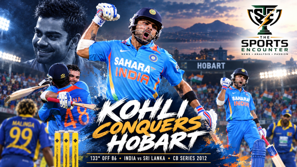 A Celebration of 5000 ODIs Match 58: Sri Lanka Post 320, but Kohli's Furious 133 Makes India's Impossible Chase Look Easy