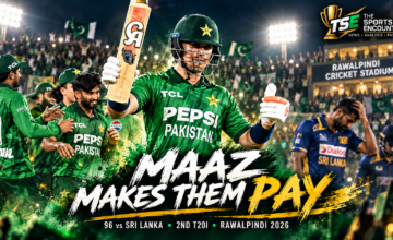Pakistan Punish Sri Lanka's Four Dropped Catches as Maaz Sadaqat's 96 Seals T20I Series With 82-Run Rout