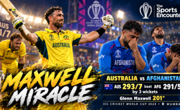 A Celebration of 5000 ODIs Match 42: Maxwell Rises From 91/7 to Drag Australia Past Afghanistan With an Unbelievable 201*