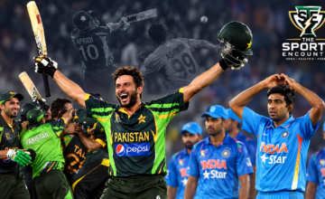 A Celebration of 5000 ODIs Match 61: Pakistan Need 10 With One Wicket Left, Afridi Smashes Ashwin for Two Sixes to Break India's Heart
