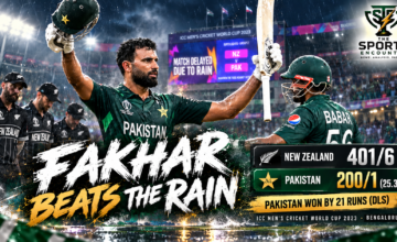 A Celebration of 5000 ODIs Match 45: Fakhar Makes 402 Look Reachable Before Rain Seals Pakistan’s World Cup Lifeline